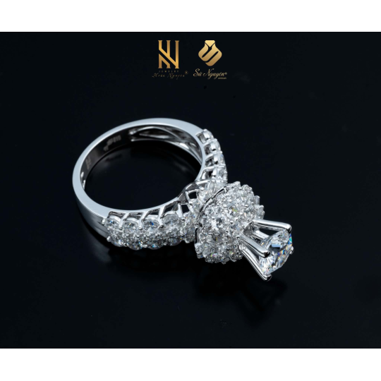 NHẪN VÀNG ITALY 750 - MẪU 342