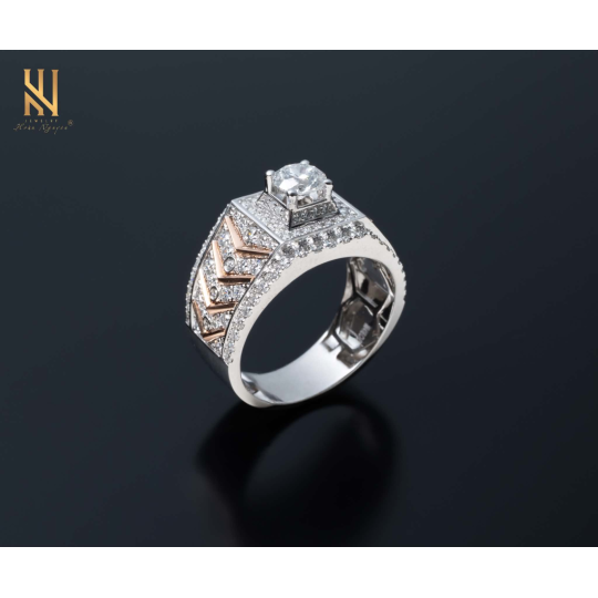 NHẪN VÀNG ITALY 750 - MẪU 321