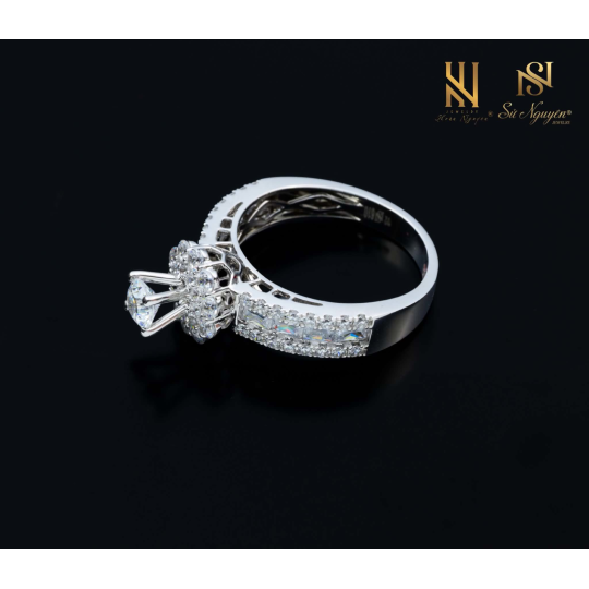 NHẪN VÀNG ITALY 750 - MẪU 332