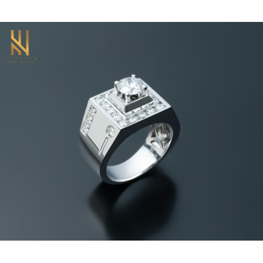 NHẪN VÀNG ITALY 750 - MẪU 317