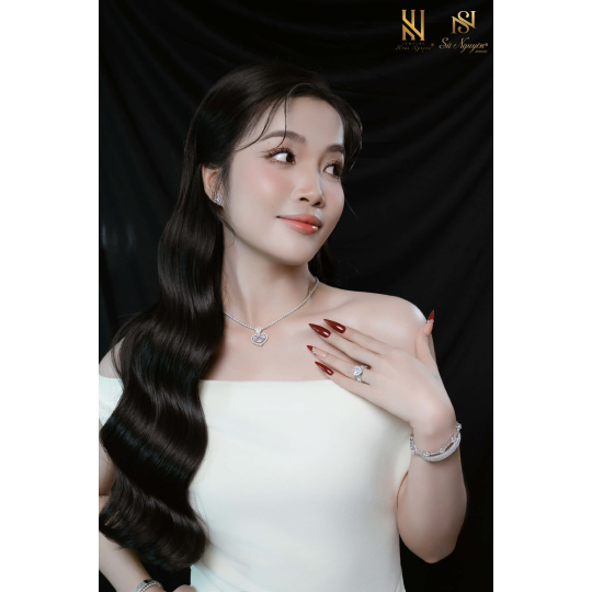 SET DÂY CHUYỀN VÀNG ITALY 750 MẪU 93