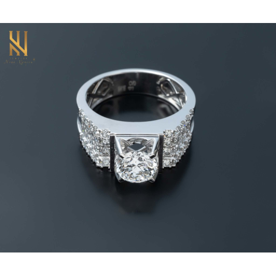 NHẪN VÀNG ITALY 750 - MẪU 328