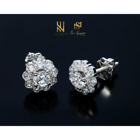 BÔNG TAI VÀNG ITALY 750 MẪU 228