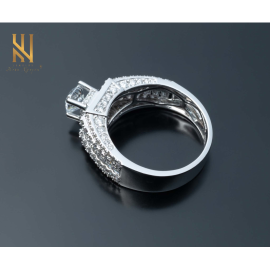 NHẪN VÀNG ITALY 750 - MẪU 329