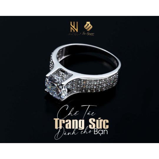 NHẪN VÀNG ITALY 750 - MẪU 349
