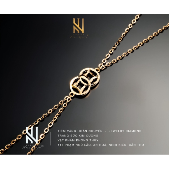 LẮC TAY VÀNG ITALY 750 - MẪU 33
