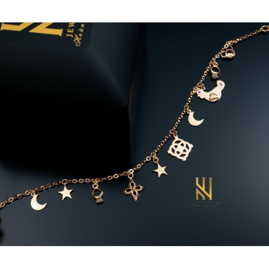 LẮC TAY VÀNG ITALY 750 - MẪU 62