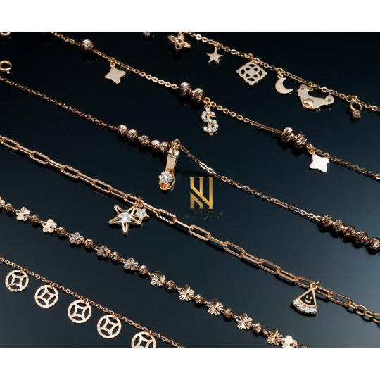 LẮC TAY VÀNG ITALY 750 - MẪU 66