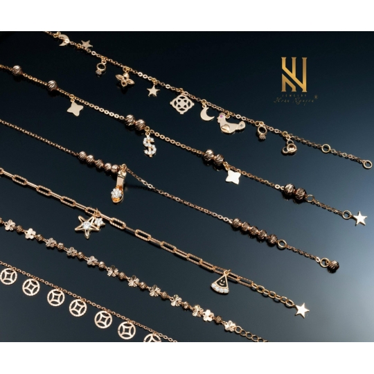 LẮC TAY VÀNG ITALY 750 - MẪU 72