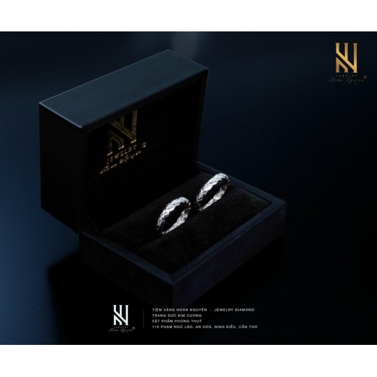 NHẪN CẶP VÀNG ITALY 750 MẪU 2