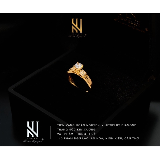 NHẪN  VÀNG ITALY 750 - MẪU 117