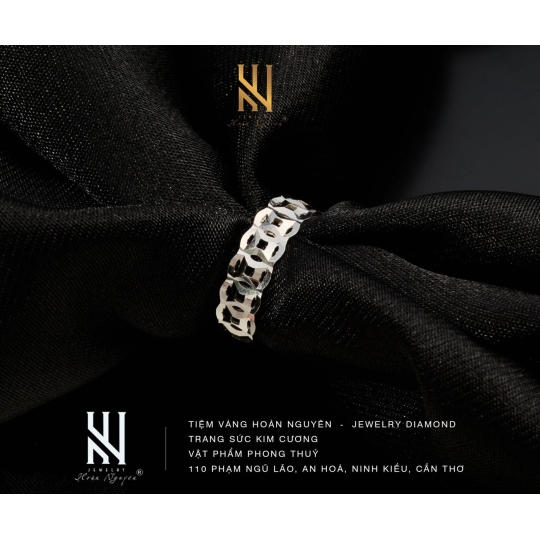 NHẪN VÀNG ITALY 750 - MẪU 121