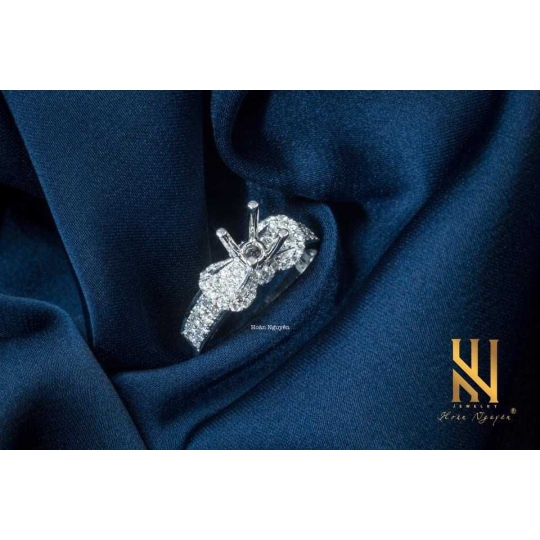 NHẪN VÀNG ITALY 750 - MẪU 134