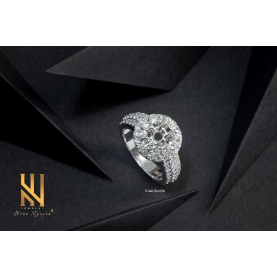 NHẪN VÀNG ITALY 750 - MẪU 135