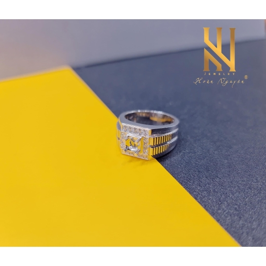 NHẪN VÀNG ITALY 750 - MẪU 138