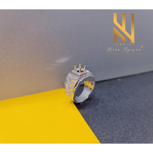 NHẪN VÀNG ITALY 750 - MẪU 137