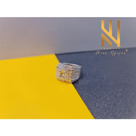 NHẪN VÀNG ITALY 750 - MẪU 140