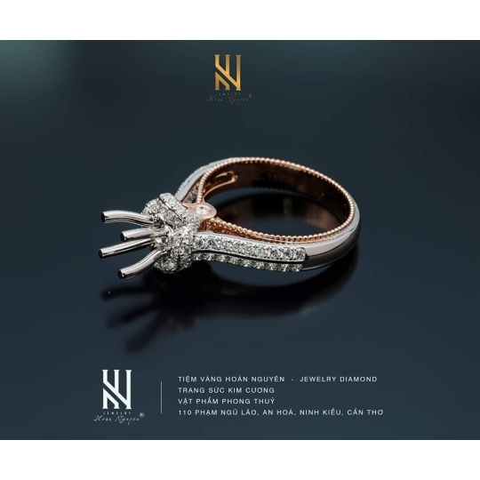 NHẪN VÀNG ITALY 750 - MẪU 148
