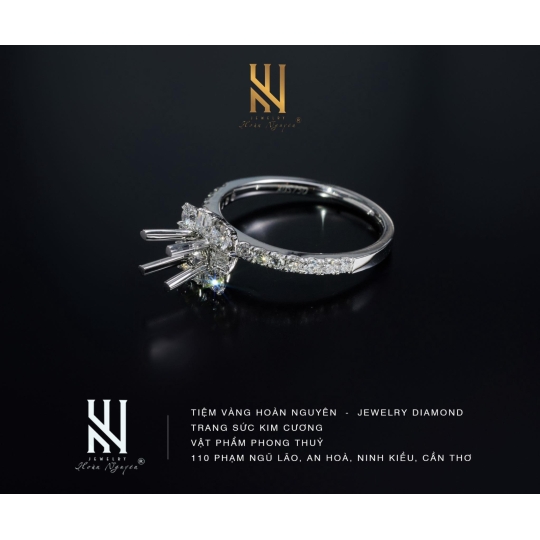 NHẪN VÀNG ITALY 750 - MẪU 153