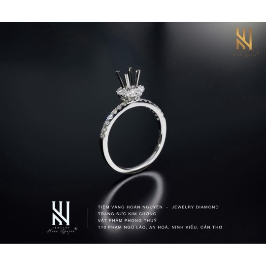 NHẪN VÀNG ITALY 750 - MẪU 157