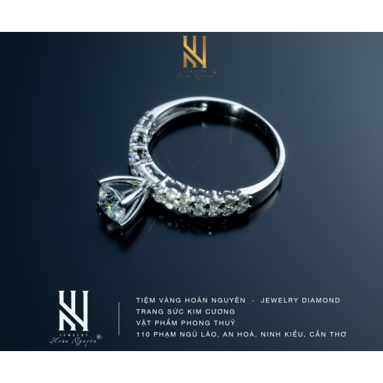 NHẪN VÀNG ITALY 750 - MẪU 198