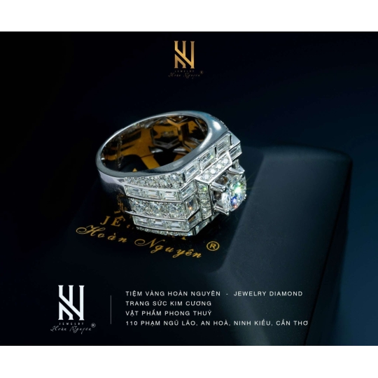 NHẪN VÀNG ITALY 750 -  MẪU 231