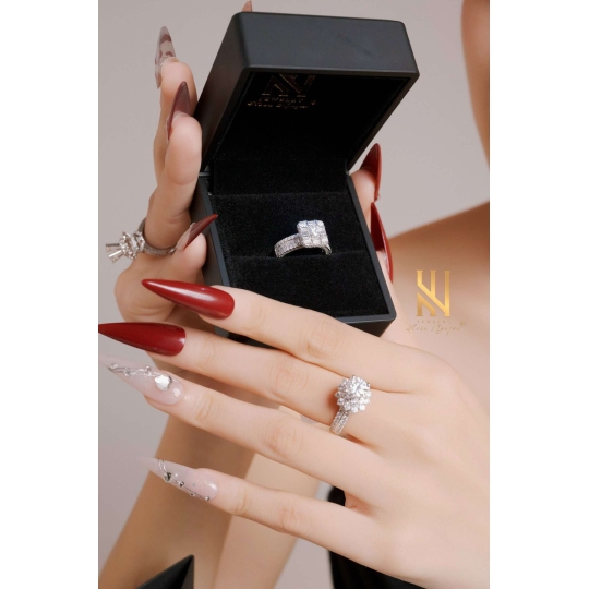 NHẪN VÀNG ITALY 750 -  MẪU 232