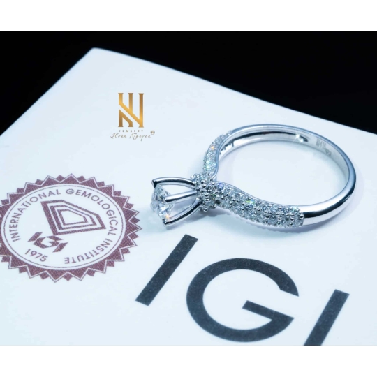 NHẪN VÀNG ITALY 750 - MẪU 267