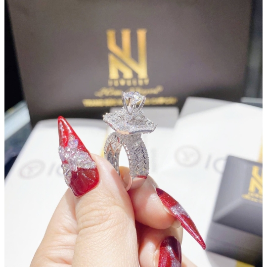 NHẪN VÀNG ITALY 750 - MẪU 296