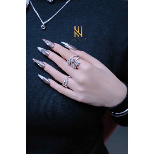 NHẪN VÀNG ITALY 750 - MẪU 303