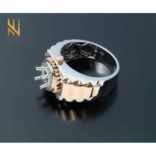 NHẪN VÀNG ITALY 750 - MẪU 307