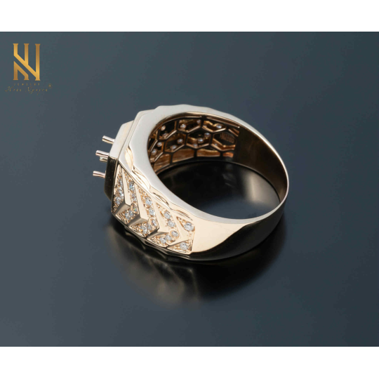 NHẪN VÀNG ITALY 750 - MẪU 308