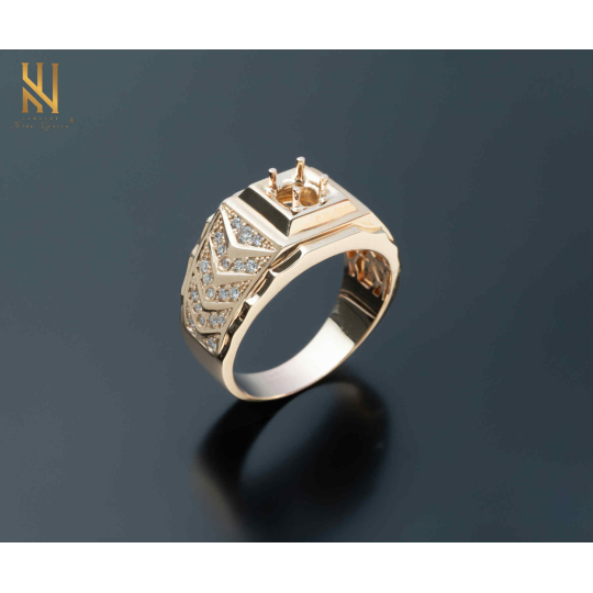 NHẪN VÀNG ITALY 750 - MẪU 308