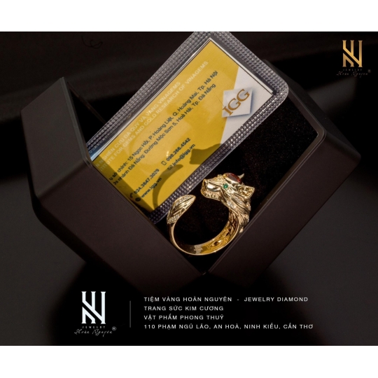 NHẪN VÀNG ITALY 750 - MẪU 90