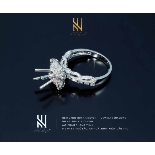 NHẪN VÀNG ITALY 750 - MẪU 104