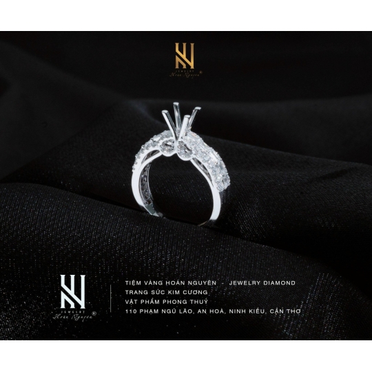 NHẪN VÀNG ITALY 750 - MẪU 77
