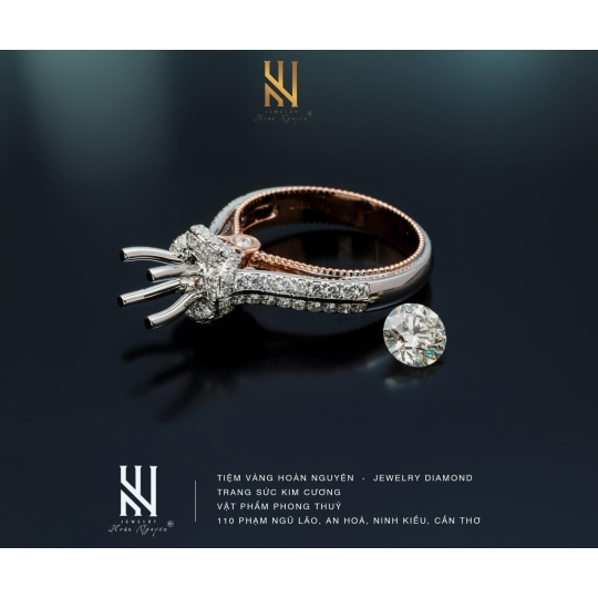 NHẪN VÀNG ITALY 750 - MẪU 80