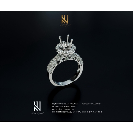 NHẪN VÀNG ITALY 750 - MẪU 87