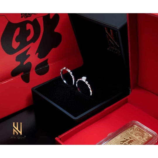 NHẪN VÀNG ITALY 750 - MẪU 94