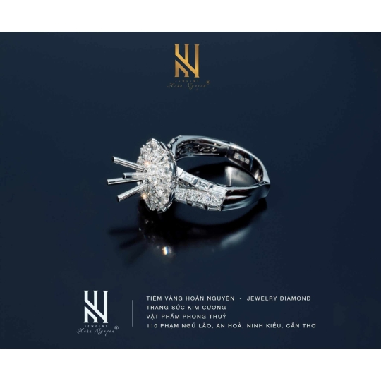 NHẪN VÀNG ITALY 750 - MẪU 96