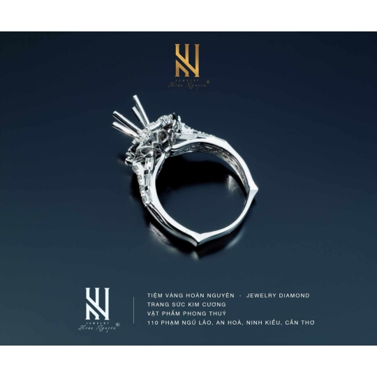 NHẪN VÀNG ITALY 750 - MẪU 96
