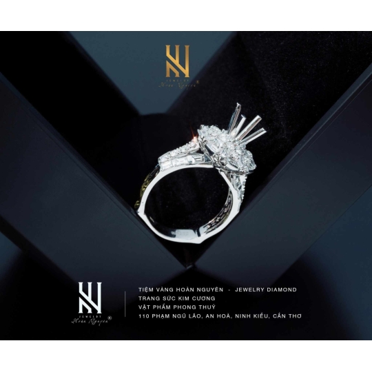 NHẪN VÀNG ITALY 750 - MẪU 96