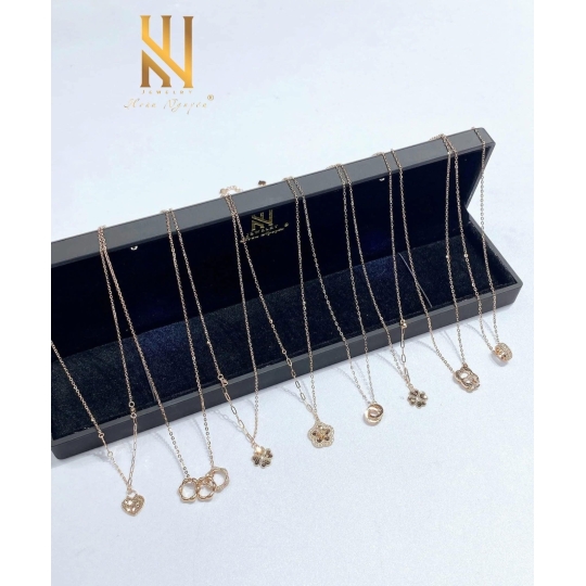 SET DÂY CHUYỀN VÀNG ITALY 750 MẪU 31