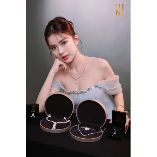 SET DÂY CHUYỀN VÀNG ITALY 750 MẪU 48