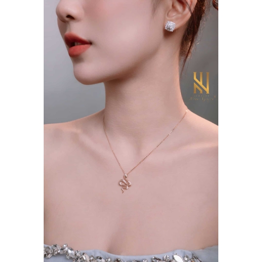 SET DÂY CHUYỀN VÀNG ITALY 750 MẪU 49