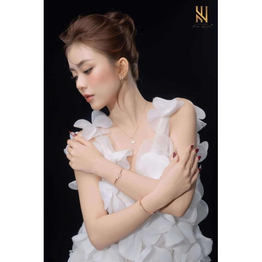 SET DÂY CHUYỀN VÀNG ITALY 750 MẪU 66