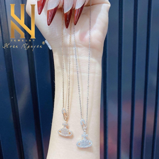 SET DÂY CHUYỀN VÀNG ITALY 750 MẪU 66