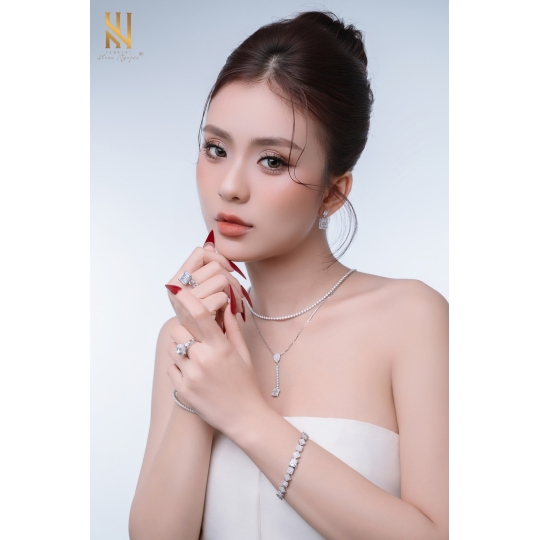 SET DÂY CHUYỀN VÀNG ITALY 750 MẪU 78