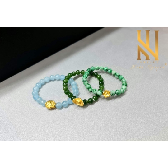 Vòng Phong Thuỷ Mix Charm - Mẫu 1