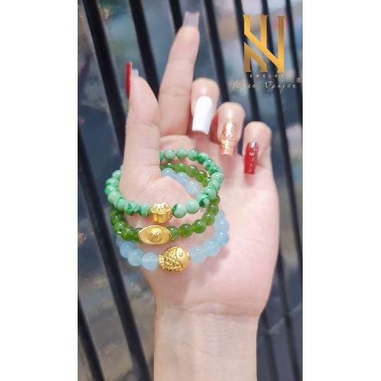 Vòng Phong Thuỷ Mix Charm - Mẫu 1